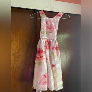 David Charles girls floral dress